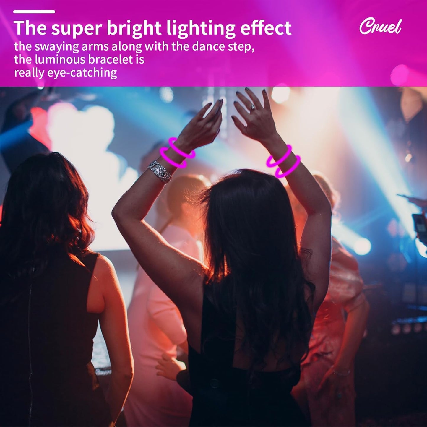 60 Pack 8” Pink Glow Sticks Bulk Bright Glow Sticks with 60 Connectors 20 Heart Glasses Glow In The Dark Party Supplies Neon Party Decorations Glow Bracelet Glasses for Holiday Carnival (Pink)