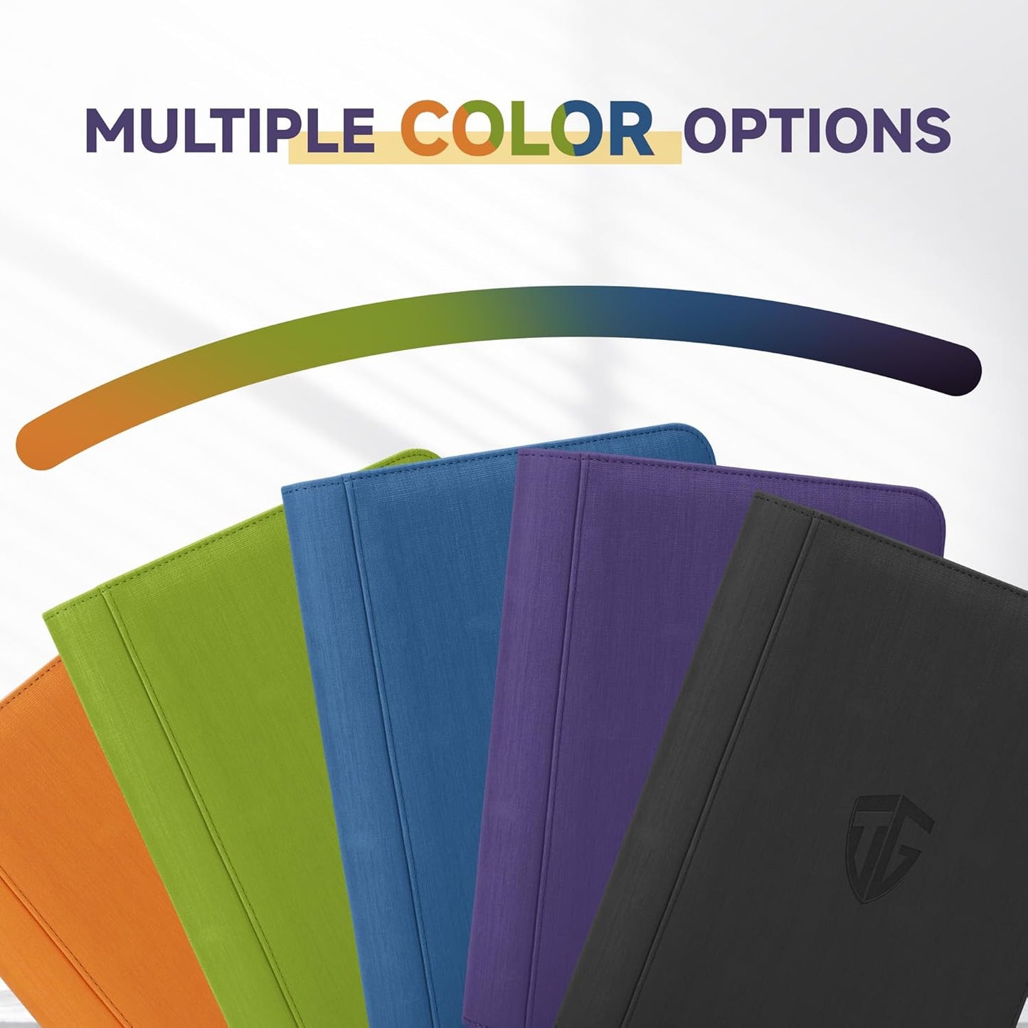 Toploader Binder,Holds 112 Toploaders, 4 Pocket Top Loader Binders for 3" x 4" Rigid Card Holders for Trading Cards or Sports Cards Binders (Black)