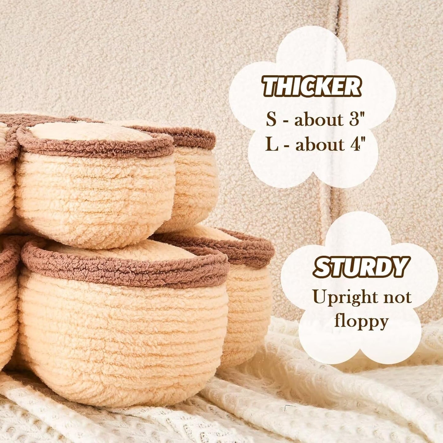 Flower Shaped Floor Cushion, Soft Plush Pillow for Sofa Couch Bed (13.7 Inch, Grey)